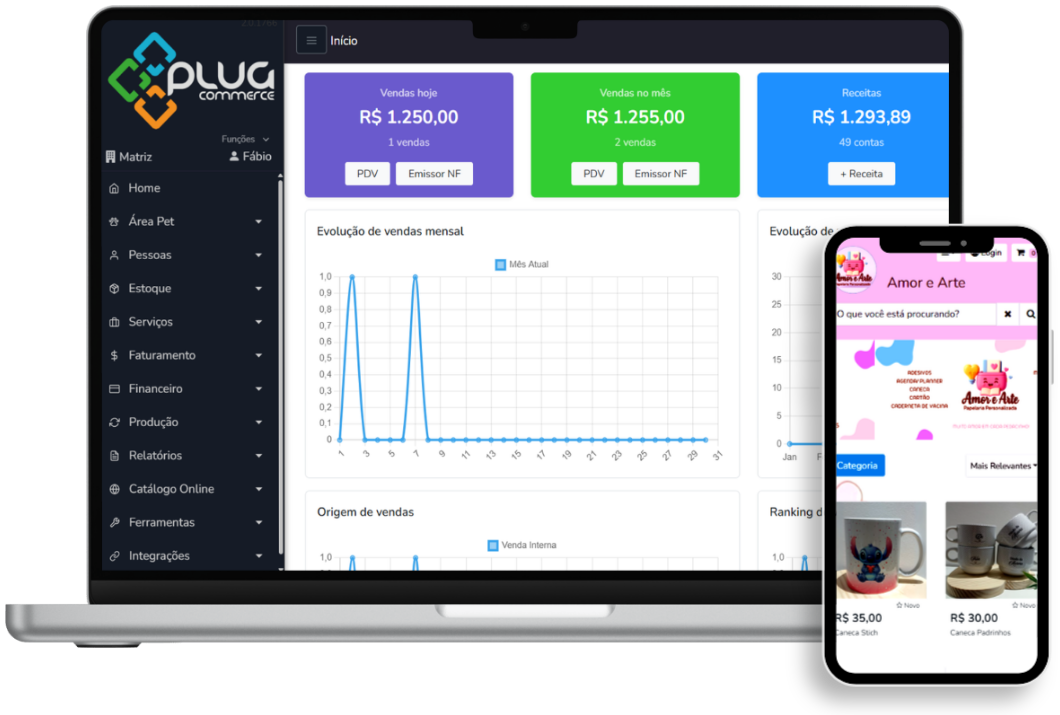 Integração PlugCommerce